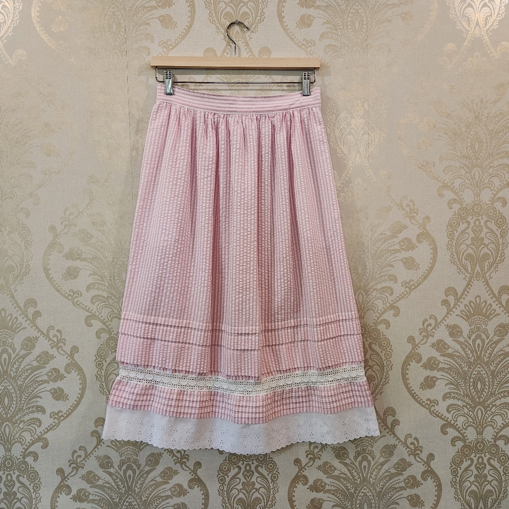 Hannah Isolde Candy Stripe Skirt
